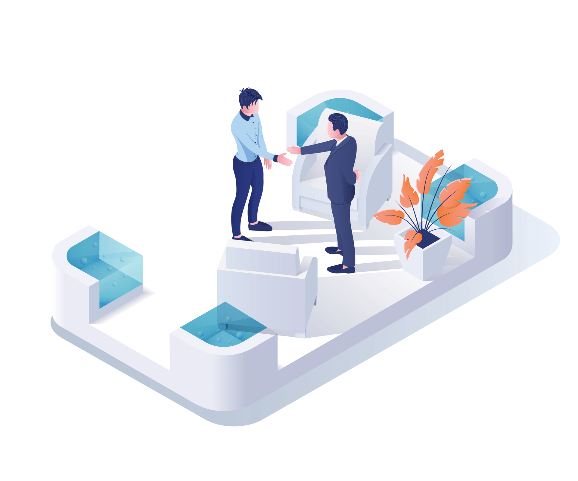 Ilustrasi Transformasi Digital Mirai Softnet